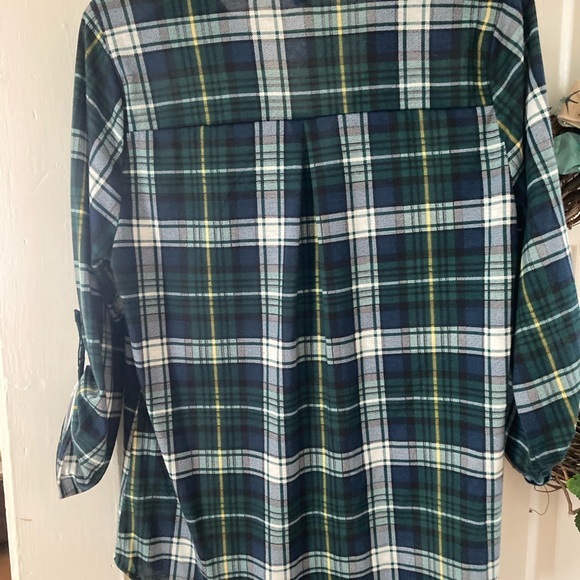 Always Indigo Plaid Shirt - Picture 7 of 11